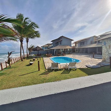 Condominio Exclusivo A Beira Mar - Casa De 04 Quartos Com Piscina E Churrasqueira Barra de São Miguel Exterior foto