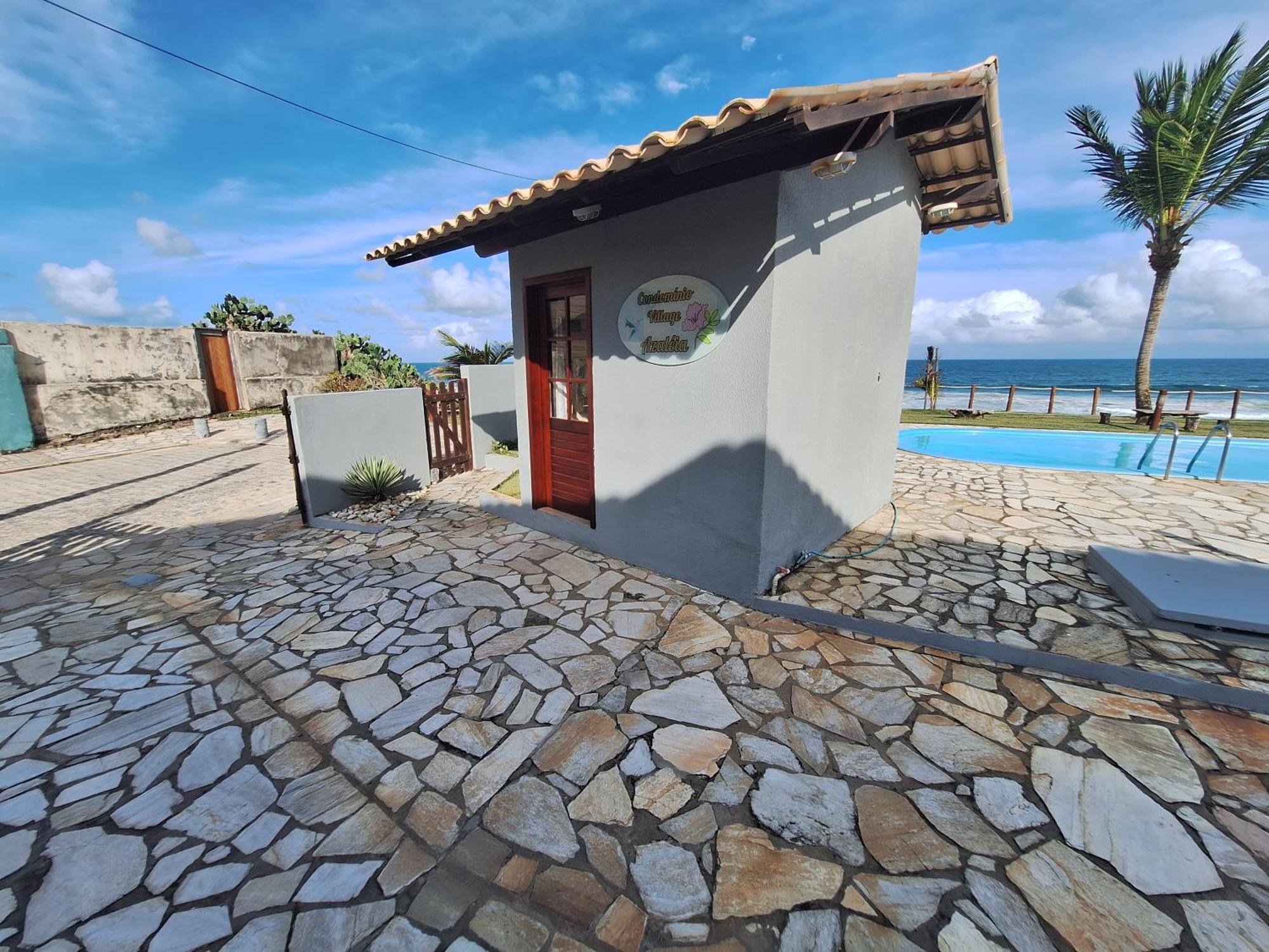 Condominio Exclusivo A Beira Mar - Casa De 04 Quartos Com Piscina E Churrasqueira Barra de São Miguel Exterior foto
