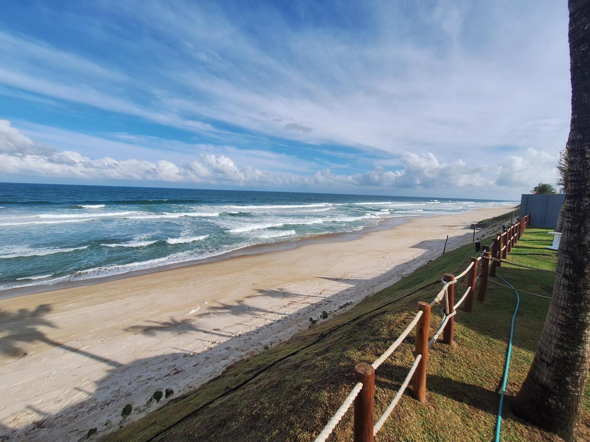 Condominio Exclusivo A Beira Mar - Casa De 04 Quartos Com Piscina E Churrasqueira Barra de São Miguel Exterior foto